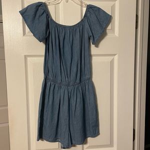 Charlotte Russe Denim Romper